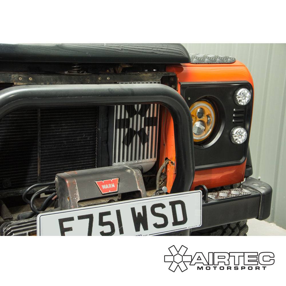 AIRTEC Motorsport Side Mount Intercooler Upgrade for Land Rover 300TDI Platform