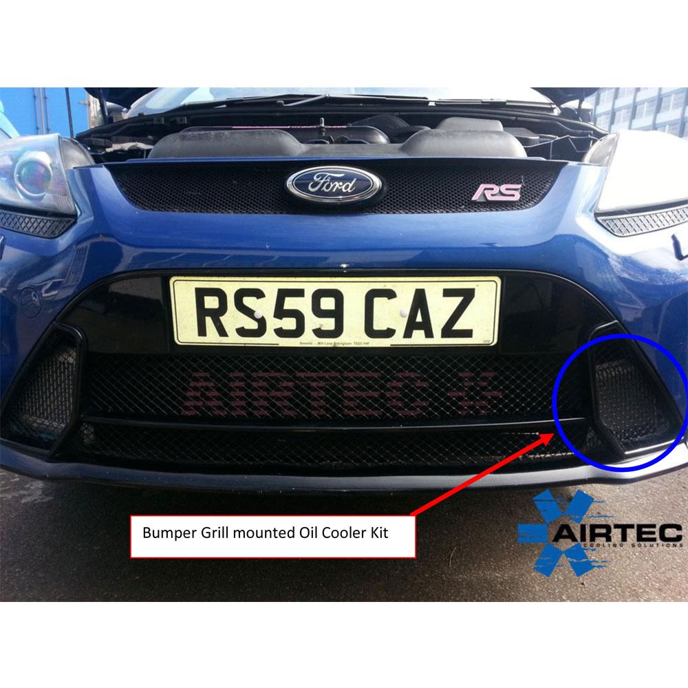 AIRTEC Motorsport 'Race' Oil Cooler Kit – Lower Grille Mounted for Focus ST & RS Mk2