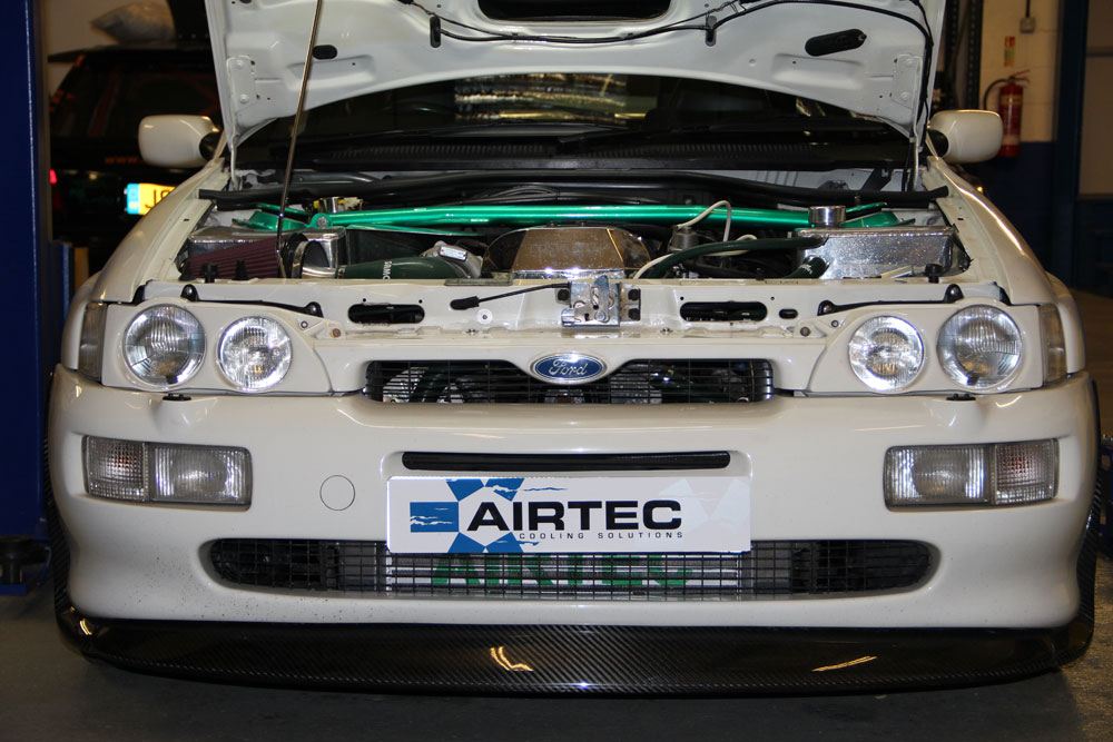 AIRTEC Motorsport 70mm Top Feed Intercooler Upgrade for 3-Door, Sapphire and Escort Cosworth