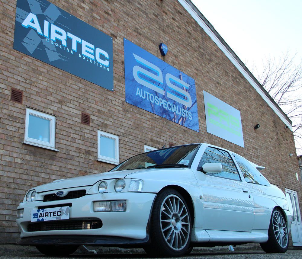 AIRTEC Motorsport 70mm Top Feed Intercooler Upgrade for 3-Door, Sapphire and Escort Cosworth