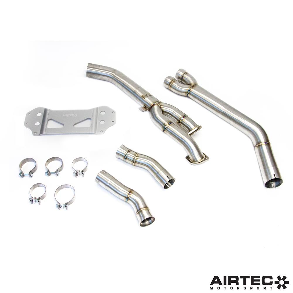 AIRTEC Motorsport 3.5”  Secondary Cat Bypass for BMW G80 M3 and G82 M4