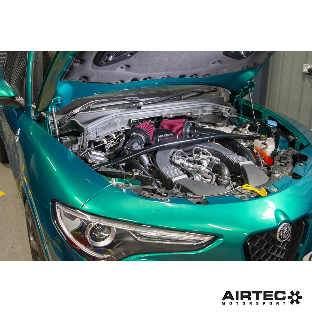 AIRTEC Motorsport Induction Kit for Alfa Romeo Stelvio Quadrifoglio 2.9 V6