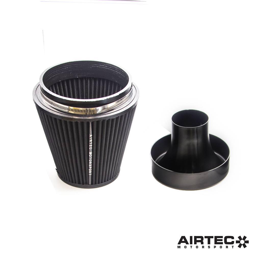 AIRTEC Motorsport Group A Cone Filter with Alloy Trumpet for Cosworth - T3 & T34 Turbos