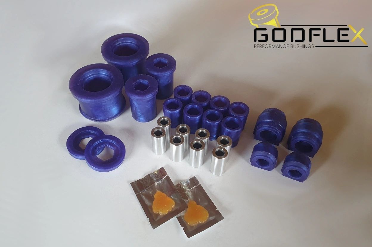 Mini Cooper S R56 2006-2013 Front & Rear Suspension Arm Poly Bushing Kit + Anti Roll Bar Bushes