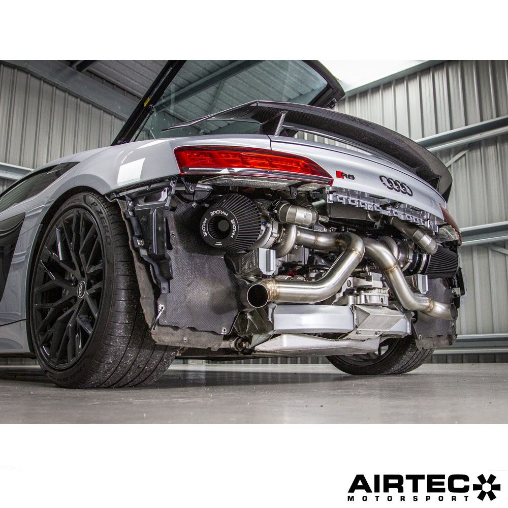 AIRTEC Motorsport Twin Turbo Cooling Package for Audi R8 V10 & Lamborghini Huracan V10