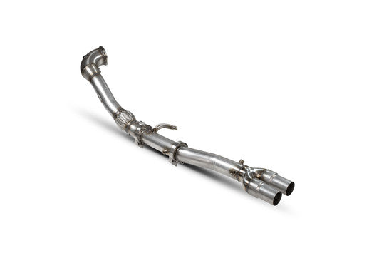 Scorpion De-Cat Downpipes - RS4 B9 / RS5 B9 Non GPF - 2016 - SAUC092