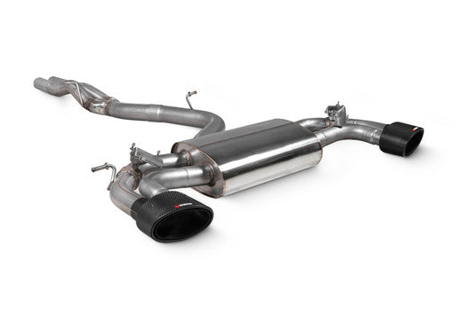 Scorpion Non-Resonated Cat/GPF-Back System without Valves Non-Valved S3 3-Door/Sportback 8V 2013 - SAUS109CF