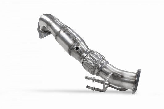 Scorpion Downpipe with a High Flow Sports Catalyst Focus ST Mk4 Estate 2019 - SFDX091