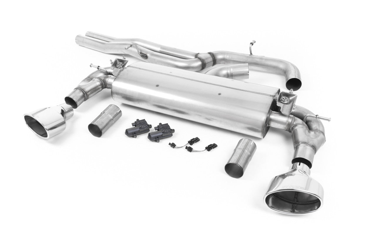 Milltek Audi TT Mk2 TTS quattro 2008-2014 Large-bore Downpipe and De-cat Exhaust - SSXAU747