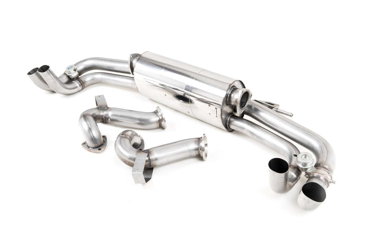 Milltek Audi TT Mk2 TTS quattro 2008-2014 Large-bore Downpipe and De-cat Exhaust - SSXAU747