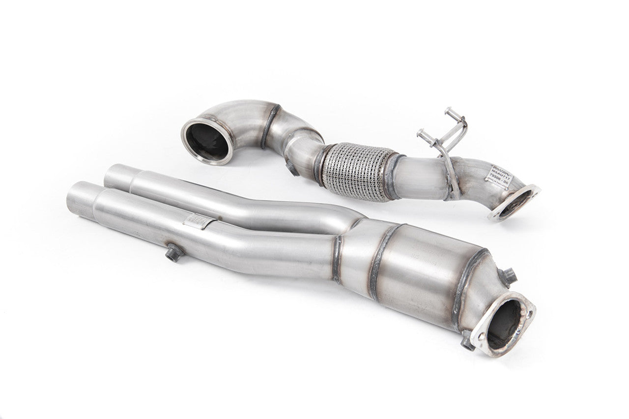 Milltek Audi RS3 Sportback 400PS (8Y MQB EVO) - OPF/GPF Models 2021-2023 Large-bore Downpipe and De-cat Exhaust - SSXAU817