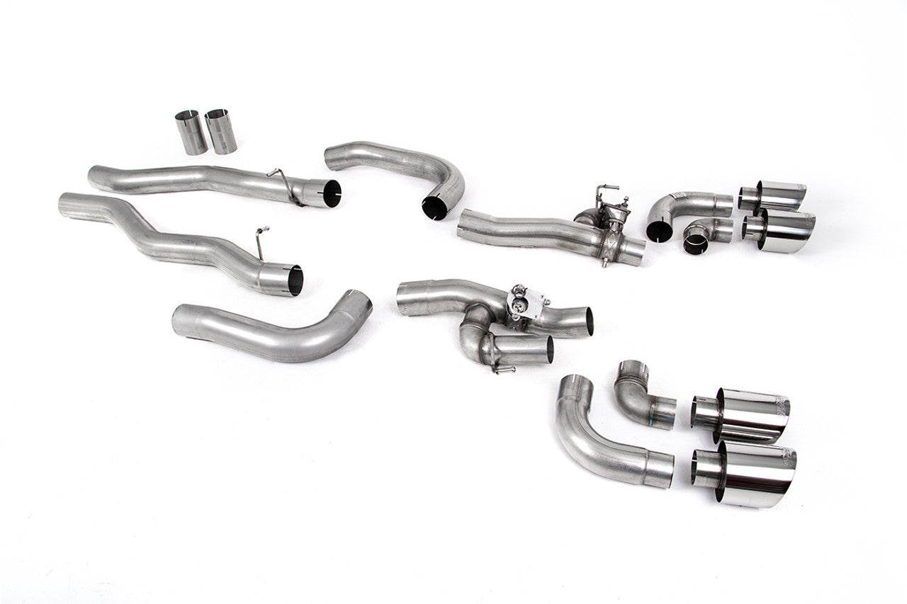 Milltek BMW 8 Series M8 & M8 Competition 4.4l V8 Twin Turbo F91 & F92 Coupe & Cabrio (OPF/GPF Equipped Cars Only) 2020-2023 Particulate Filter-back Exhaust