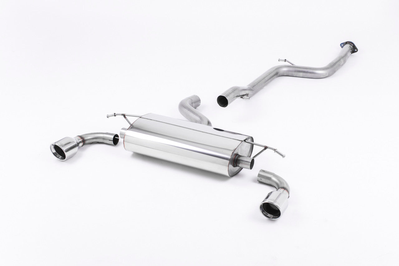 Milltek Ford Fiesta Mk6 ST 150 2005-2008 Cat-back Exhaust - Non Resonated - SSXFD052