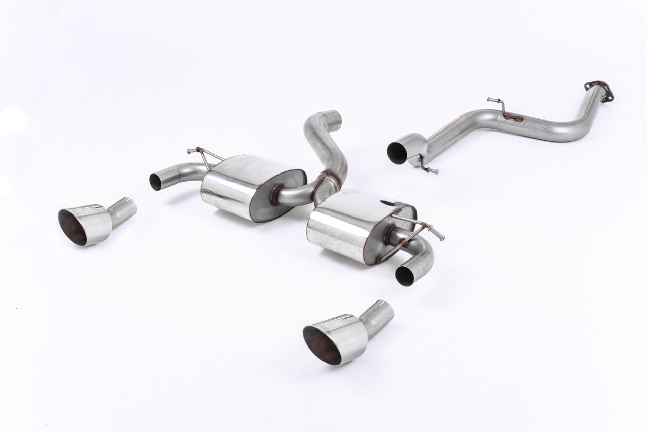 Milltek Ford Fiesta Mk6 Zetec-S 1.6 16v 2004-2008 Cat-back Exhaust - SSXFD066