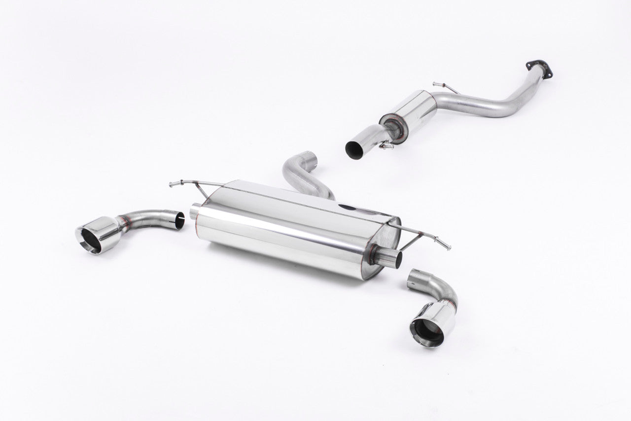 Milltek Ford Fiesta Mk6 ST 150 2005-2008 Cat-back Exhaust - Resonated - SSXFD053