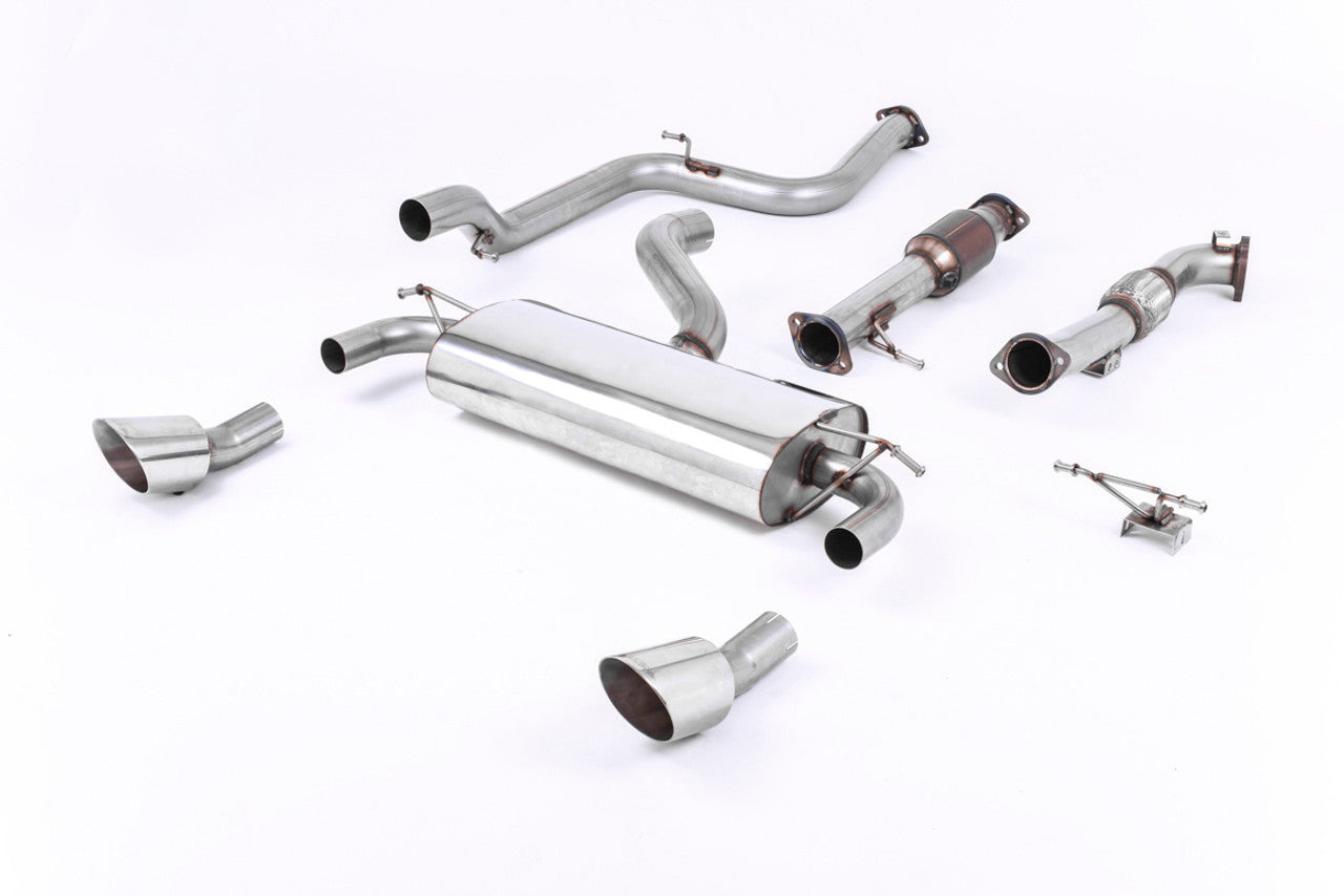 Milltek Ford Fiesta Mk6 Zetec-S 1.6 16v 2004-2008 Cat-back Exhaust - SSXFD013