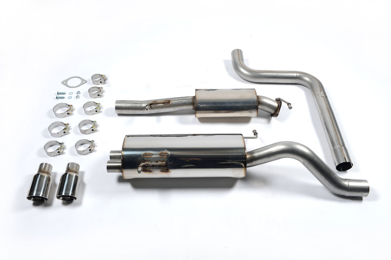 Milltek Ford Fiesta Mk6 ST 150 2005-2008 Cat-back Exhaust - Non Resonated - SSXFD018