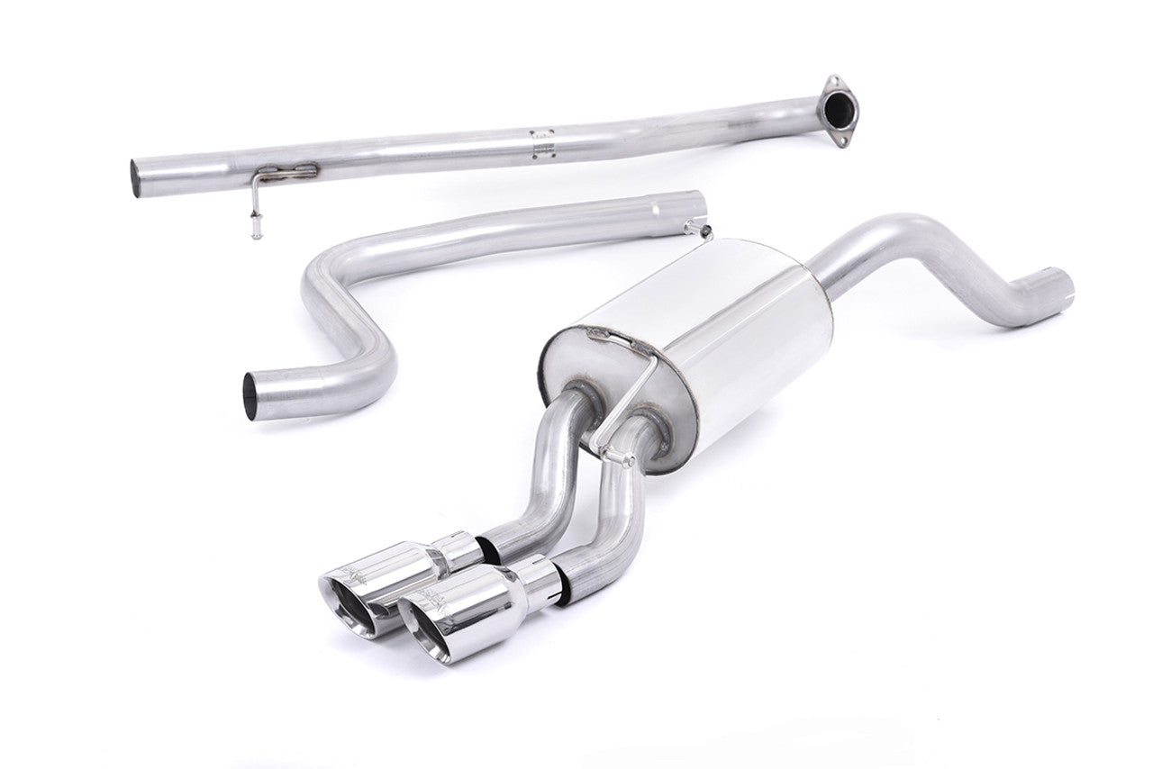 Milltek Ford Fiesta Mk6 ST 150 2005-2008 Cat-back Exhaust - Resonated - SSXFD019