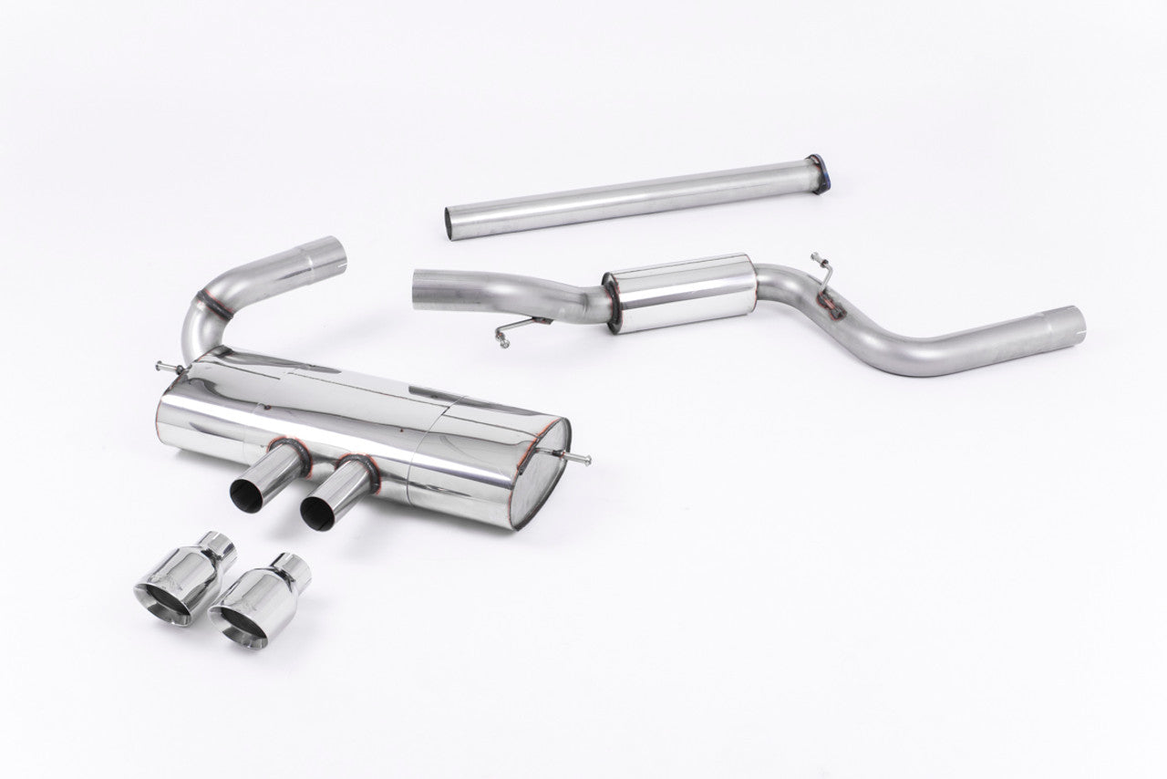 Milltek Ford Fiesta Mk6 ST 150 2005-2008 Cat-back Exhaust - Resonated - SSXFD019