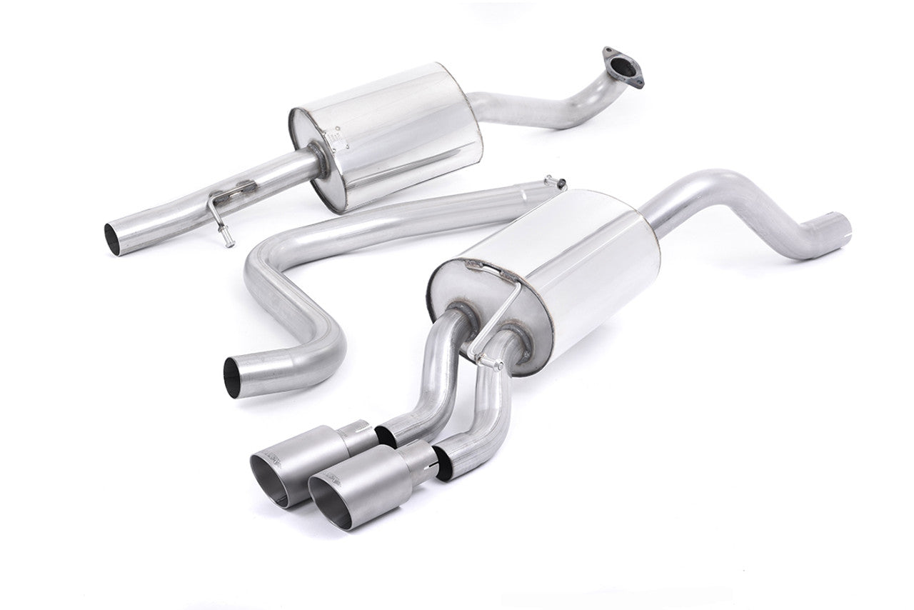 Milltek Ford Focus Mk2 ST 225 2005-2010 Large Bore Downpipe and Hi-Flow Sports Cat Exhaust - SSXFD164