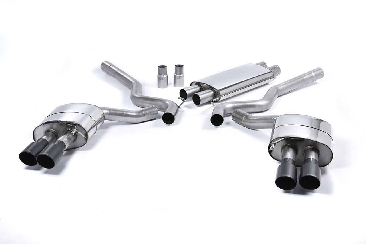 Milltek Ford Focus Mk2 ST 225 2005-2010 Large Bore Downpipe and Hi-Flow Sports Cat Exhaust - SSXFD168