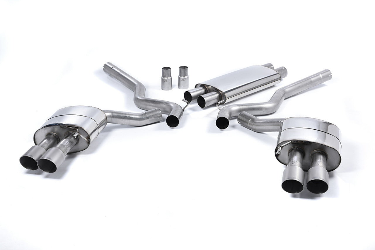 Milltek Ford Focus Mk2 ST 225 2005-2010 Large Bore Downpipe and Hi-Flow Sports Cat Exhaust - SSXFD164