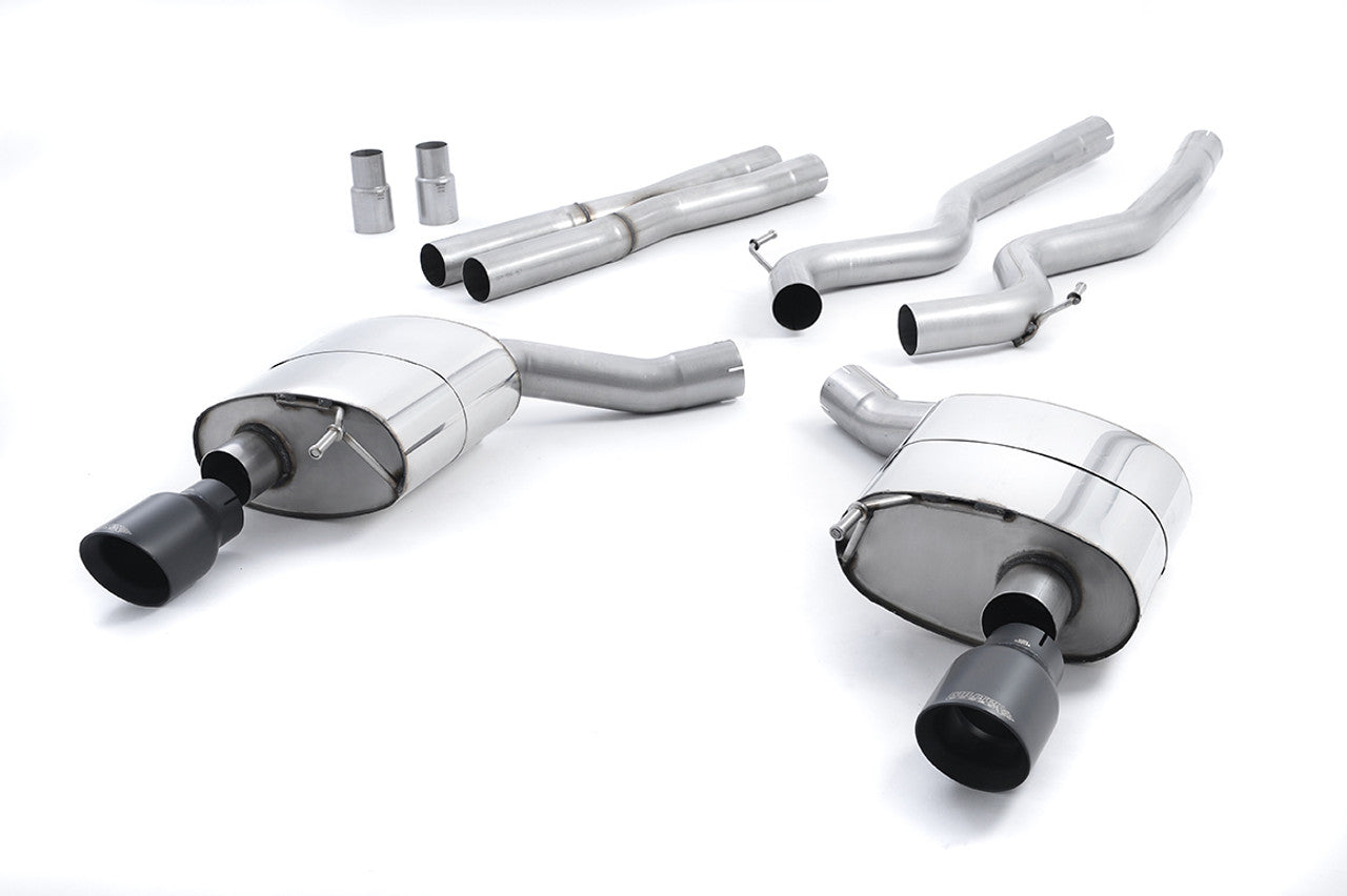 Milltek Ford Focus Mk2 ST 225 2005-2010 Large Bore Downpipe and Hi-Flow Sports Cat Exhaust - SSXFD168