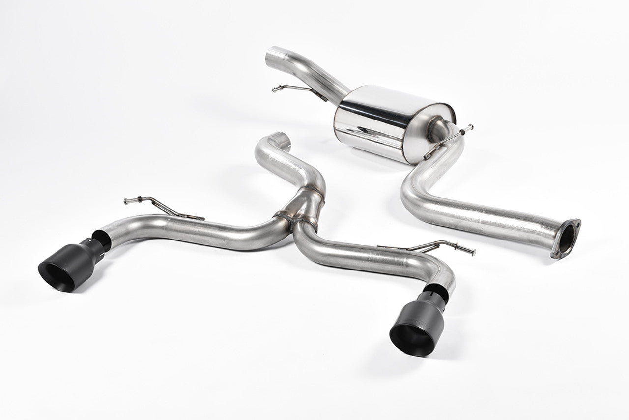 Milltek Ford Focus Mk2 ST 225 2005-2010 Large Bore Downpipe and Hi-Flow Sports Cat Exhaust - SSXFD168