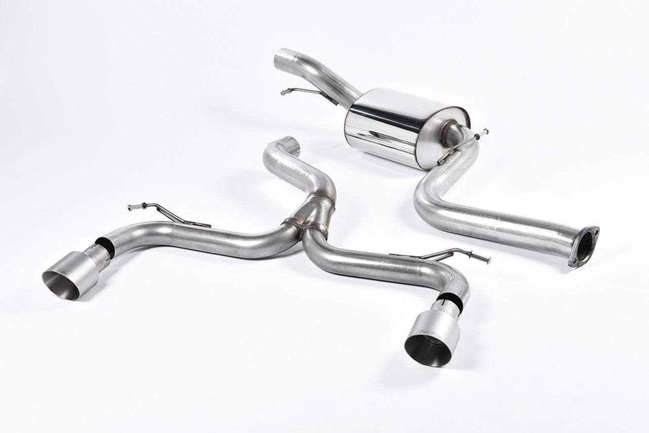 Milltek Ford Focus Mk2 ST 225 2005-2010 Large Bore Downpipe and Hi-Flow Sports Cat Exhaust - SSXFD164