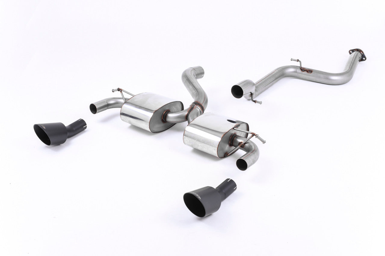 Milltek Ford Focus Mk2 ST 225 2005-2010 Large Bore Downpipe and Hi-Flow Sports Cat Exhaust - SSXFD168