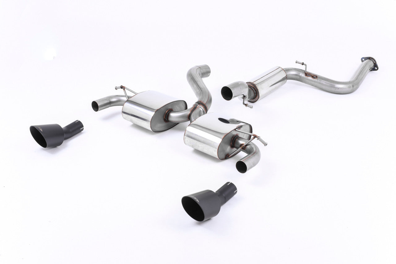 Milltek Ford Focus Mk2 ST 225 2005-2010 Large Bore Downpipe and Hi-Flow Sports Cat Exhaust - SSXFD168