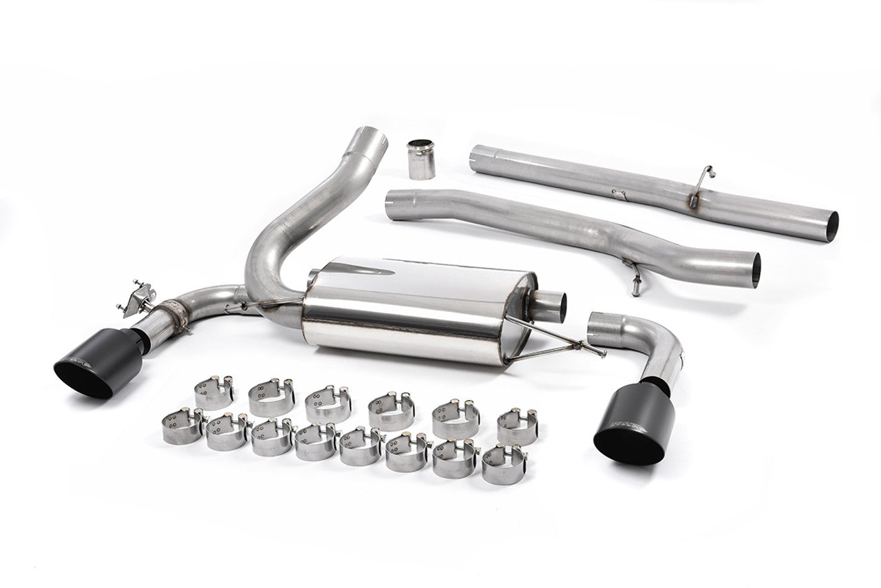 Milltek Ford Focus Mk2 ST 225 2005-2010 Large Bore Downpipe and Hi-Flow Sports Cat Exhaust - SSXFD164