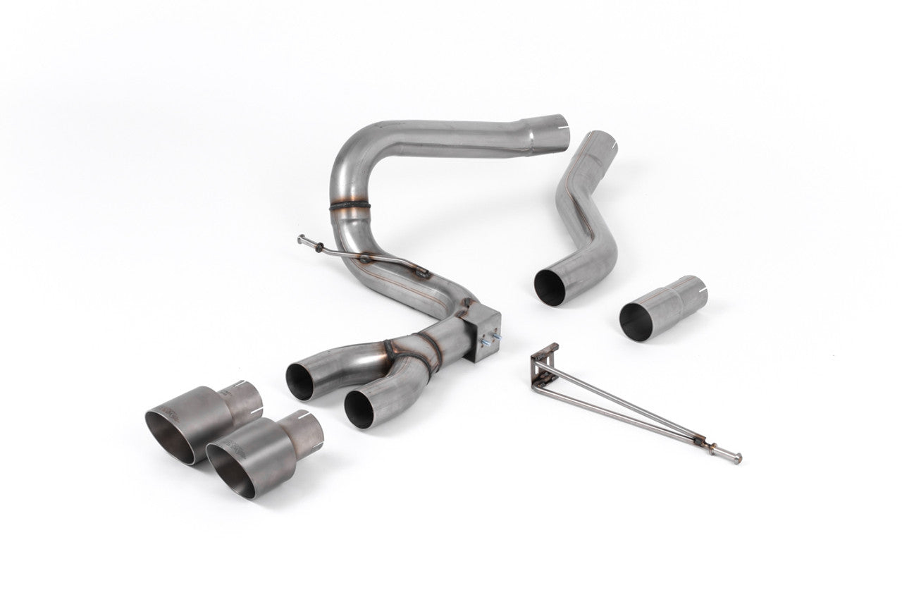 Milltek Ford Fiesta Mk6 Zetec-S 1.6 16v 2004-2008 Cat-back Exhaust - SSXFD066