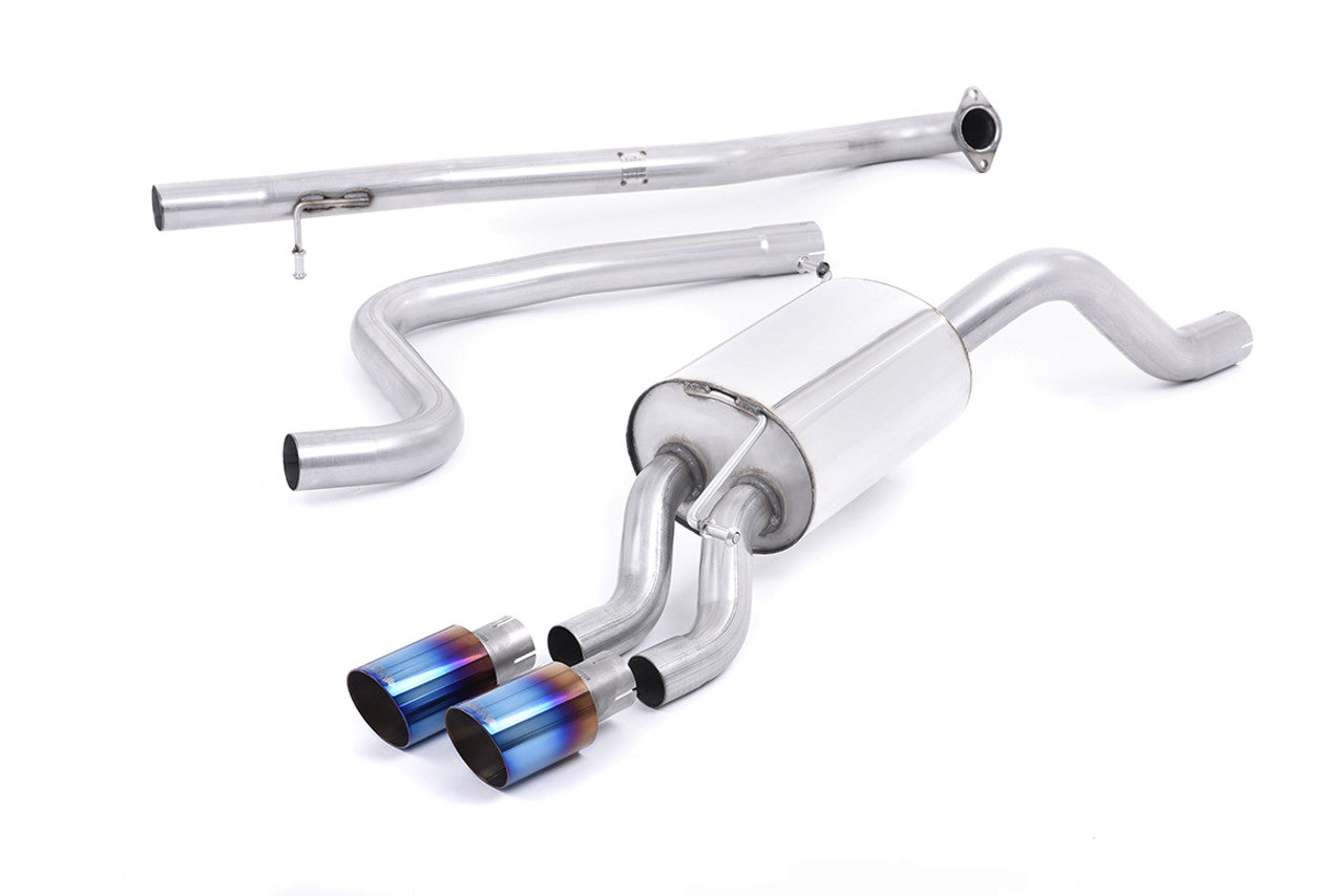 Milltek Ford Fiesta Mk6 Zetec-S 1.6 16v 2004-2008 Cat-back Exhaust - SSXFD013