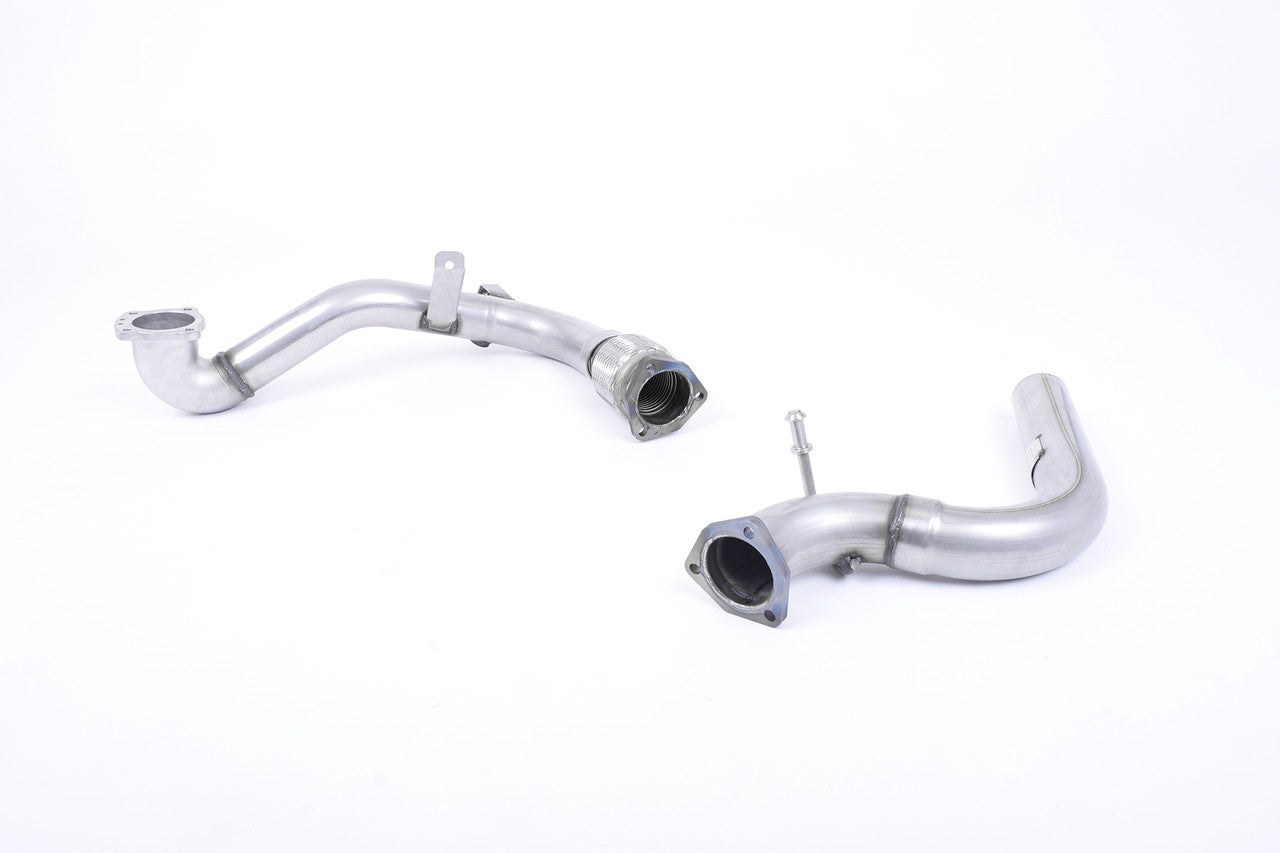 Milltek Ford Fiesta Mk7/Mk7.5 ST 1.6 litre EcoBoost 182PS & ST200 2013-2017 Large Bore Downpipe and Hi-Flow Sports Cat Exhaust - SSXFD230