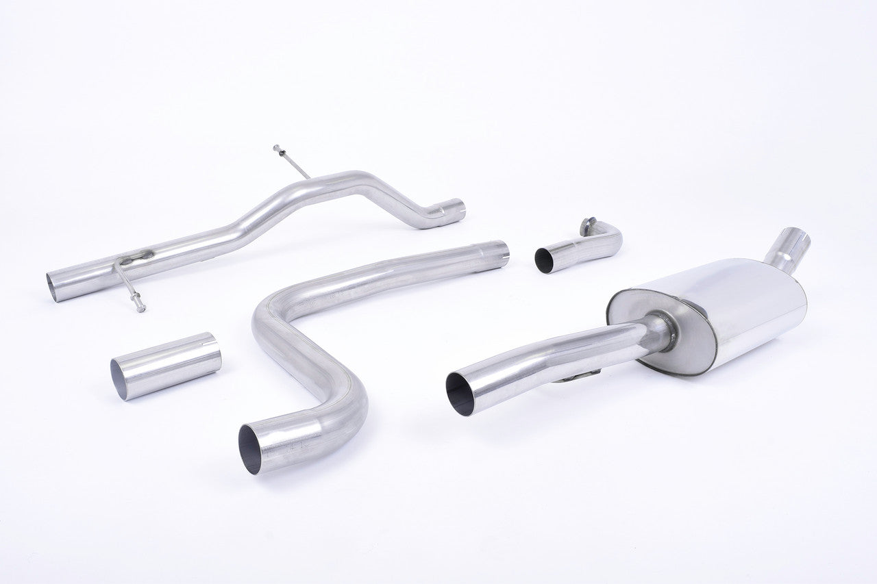 Milltek Ford Fiesta Mk6 ST 150 2005-2008 Cat-back Exhaust - Non Resonated - SSXFD052