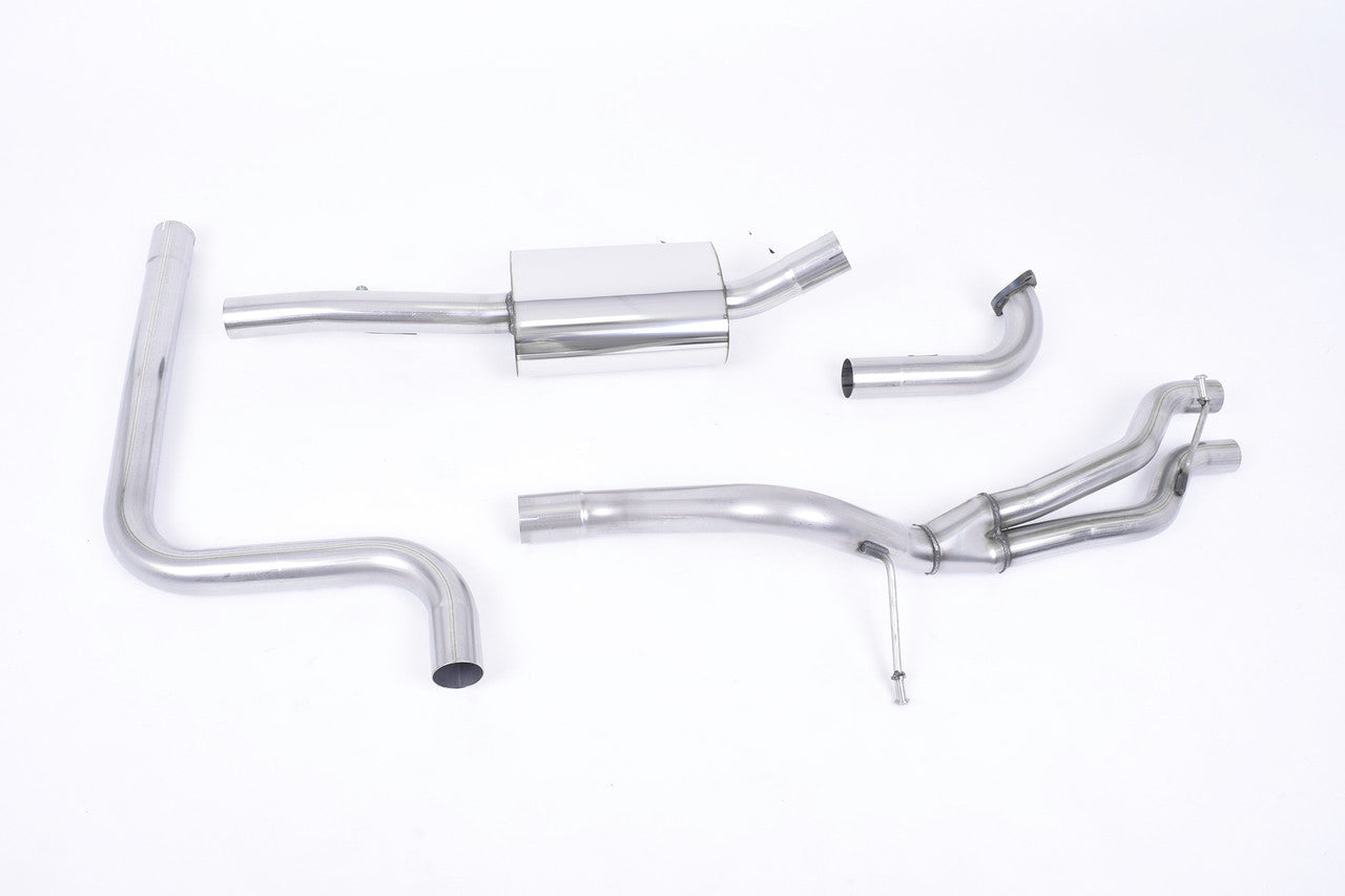 Milltek Ford Focus Mk2 ST 225 2005-2010 Large Bore Downpipe and Hi-Flow Sports Cat Exhaust - SSXFD164