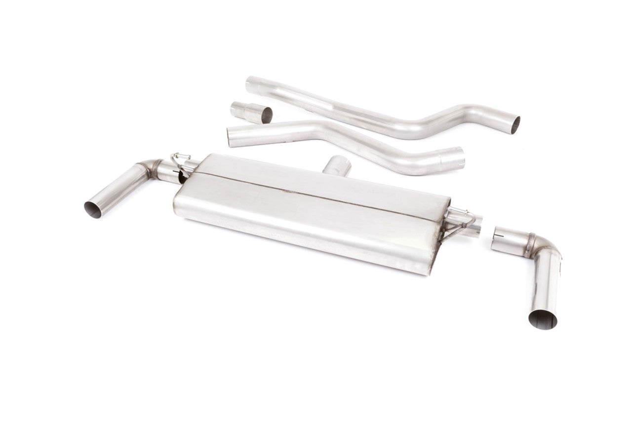 Milltek Ford Fiesta Mk6 ST 150 2005-2008 Cat-back Exhaust - Non Resonated - SSXFD018