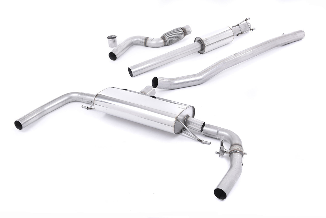 Milltek Mercedes CLA-Class CLA45 AMG 2.0 Turbo 2013-2018 Cat-back Exhaust - Resonated Valved