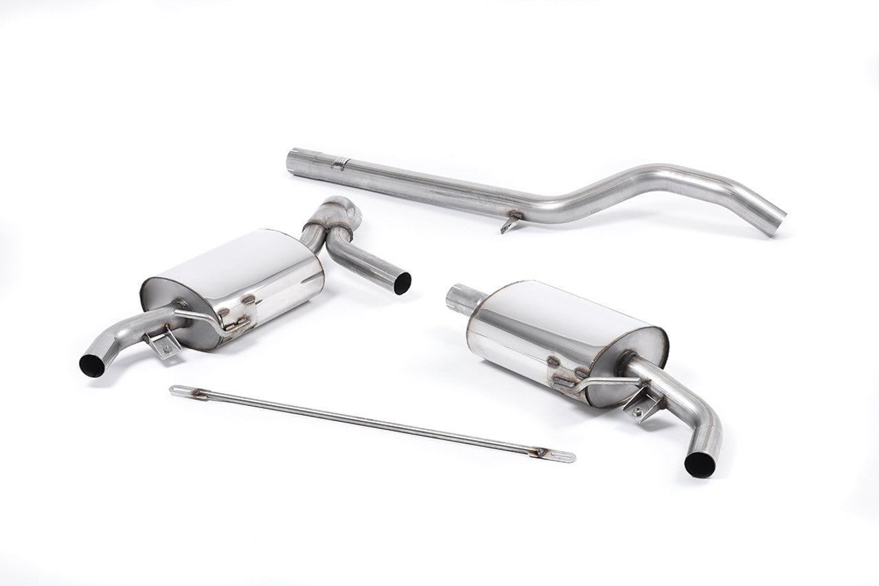 Milltek Renault Clio 200 (inc. Cup) 2009-2012 Cat-back Exhaust - Non-Resonated