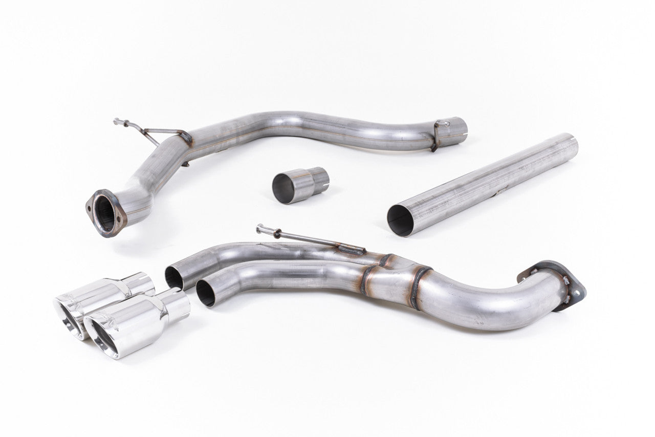 Milltek Seat Leon Cupra R 2.0 TSI 265PS 2010-2012 Cat-back Exhaust - Resonated - SSXSE151