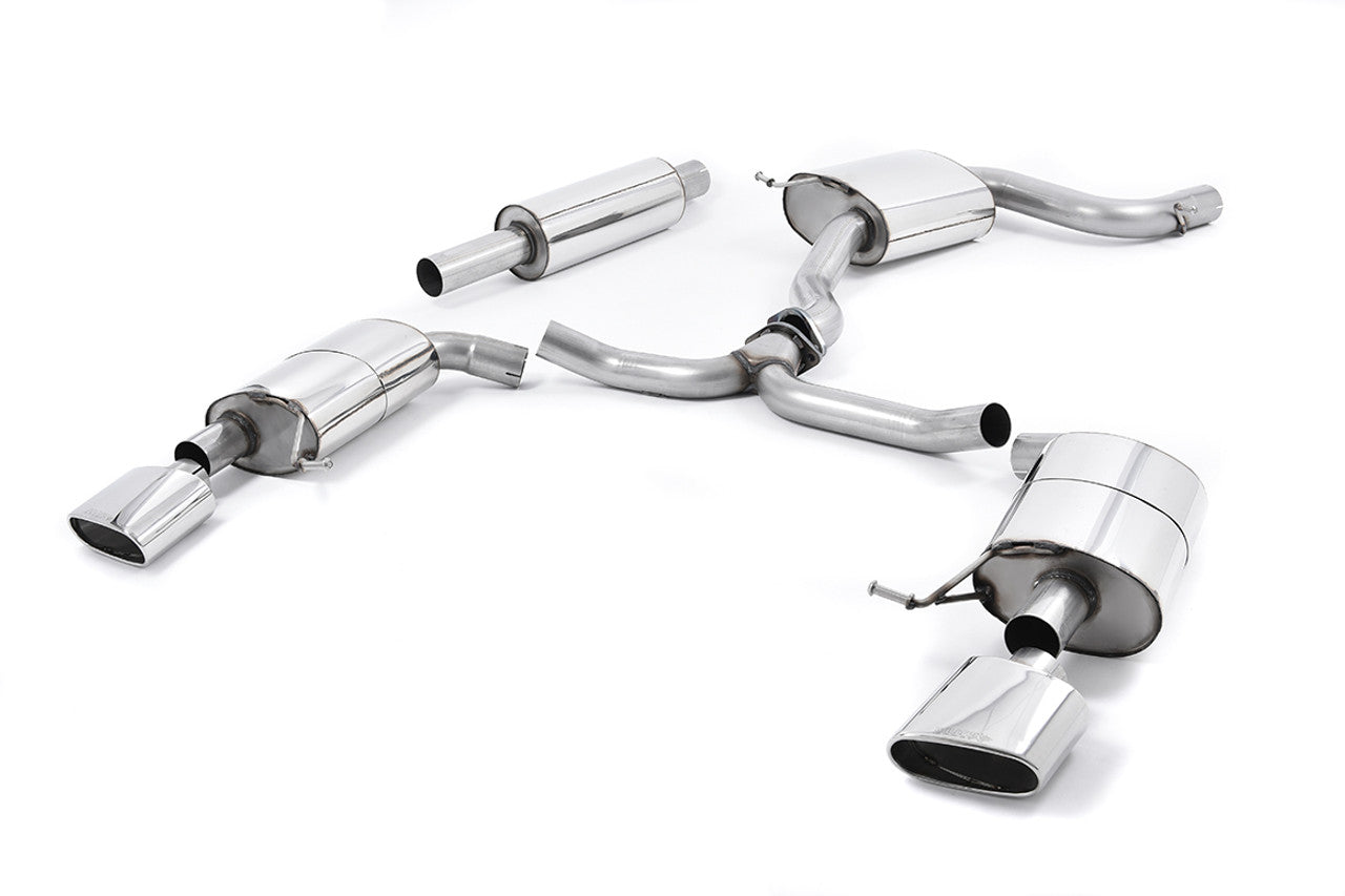 Milltek Seat Leon Cupra 2.0T FSI 240PS 2006-2011 Cat-back Exhaust - Resonated - SSXSE118