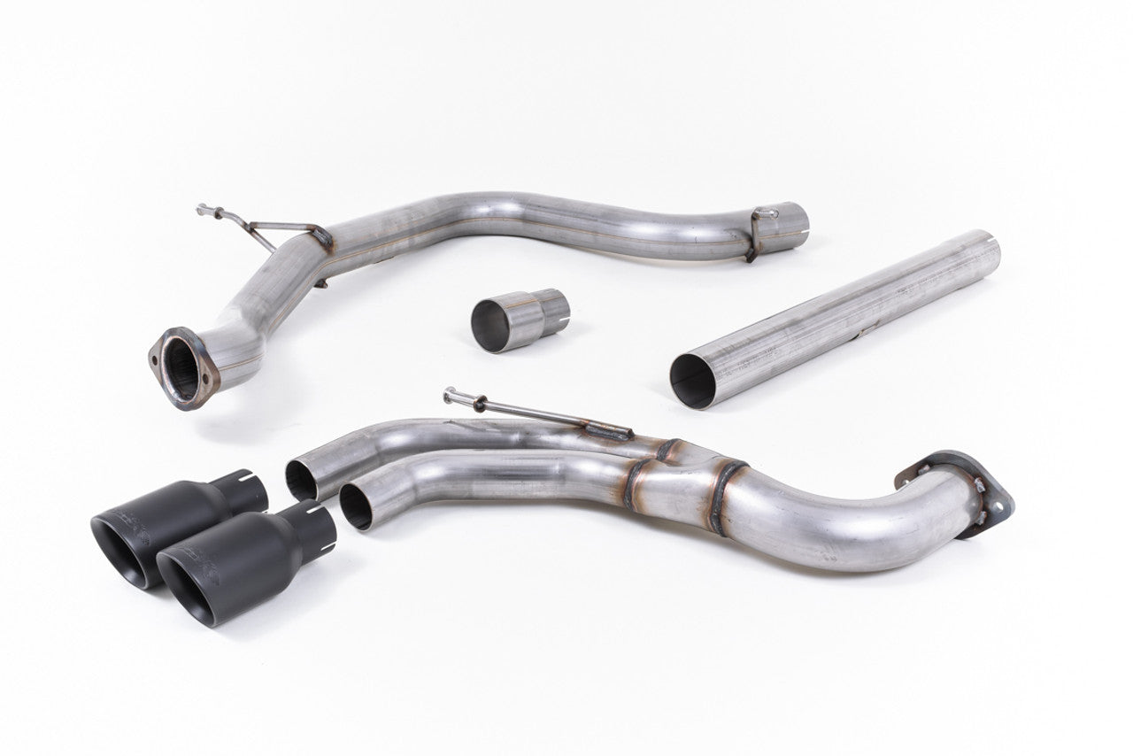 Milltek Seat Leon Cupra 2.0T FSI 240PS 2006-2011 Cat-back Exhaust - Resonated - SSXSE118