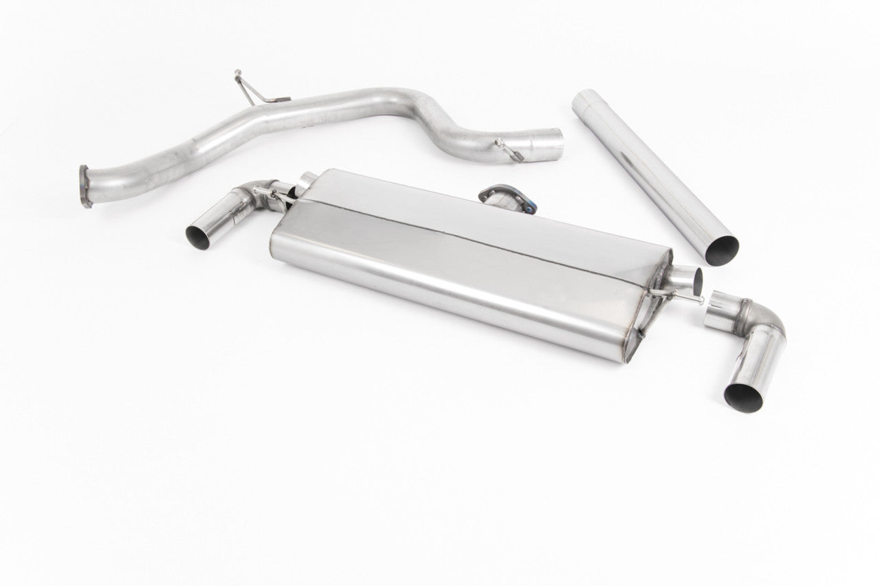 Milltek Seat Leon ST Cupra 300 (4x4) Estate / Station Wagon / Combi (Non-OPF/GPF) 2017-2018 Large Bore Downpipe and Hi-Flow Sports Cat Exhaust - Fits Milltek System - SSXSE203