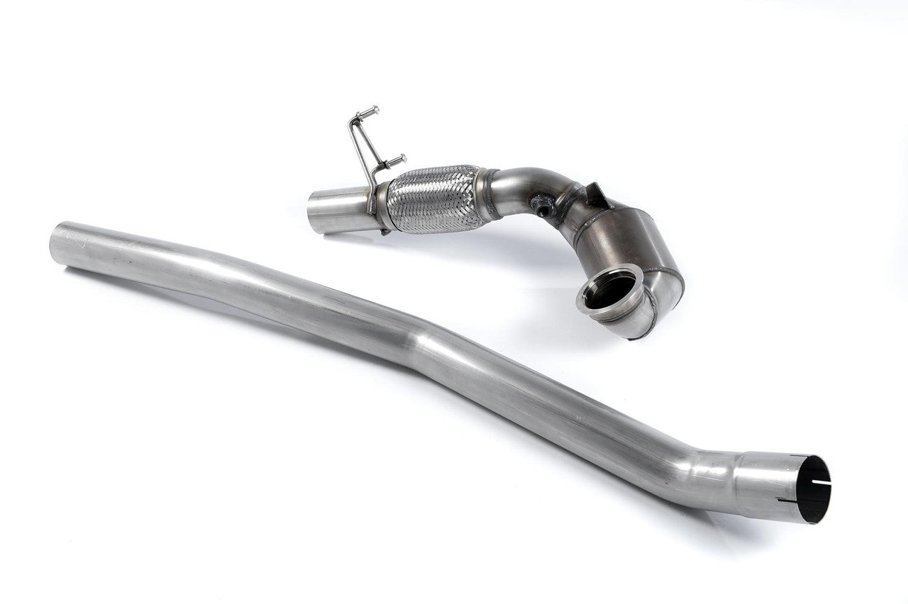 Milltek Seat Leon ST Cupra 280 & 290 2.0 TSI (280 & 290PS - Non-OPF/GPF Models) 2015-2019 Large Bore Downpipe and Hi-Flow Sports Cat Exhaust - Fits Milltek System - SSXSK017