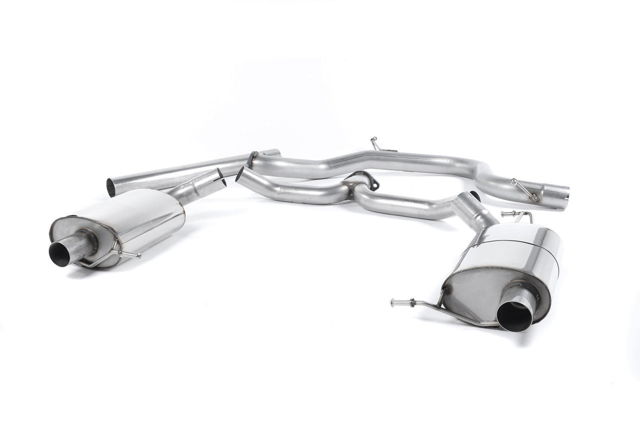 Milltek Seat Leon ST Cupra 280 & 290 2.0 TSI (280 & 290PS - Non-OPF/GPF Models) 2015-2019 Large Bore Downpipe and Hi-Flow Sports Cat Exhaust - Fits Milltek System - SSXSK018