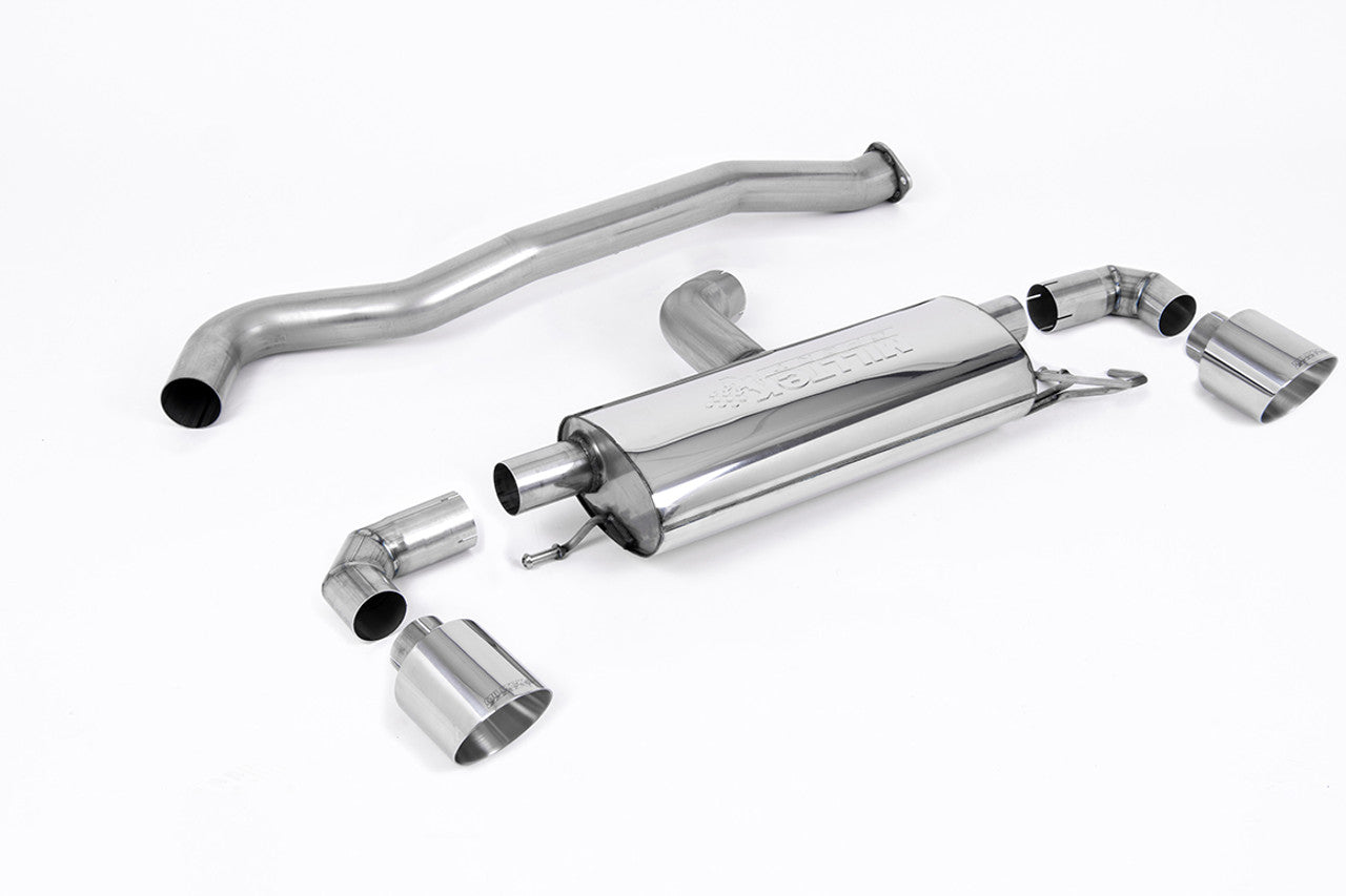 Milltek Toyota Yaris GR & GR Circuit Pack 1.6T (OPF/GPF Models Only) 2020-2023 Particulate Filter-back Exhaust