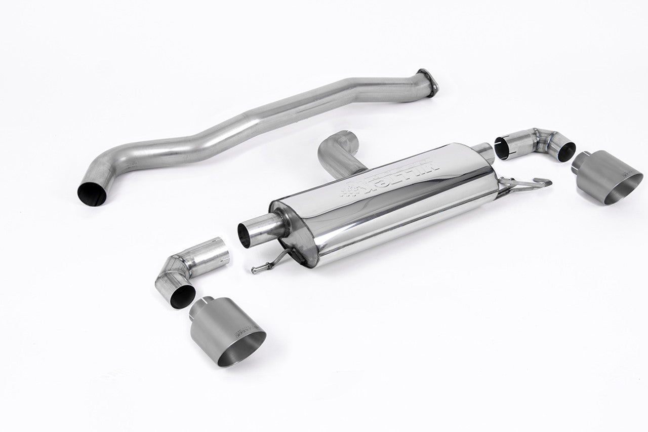 Milltek Toyota Yaris GR & GR Circuit Pack 1.6T (OPF/GPF Models Only) 2020-2023 Particulate Filter-back Exhaust