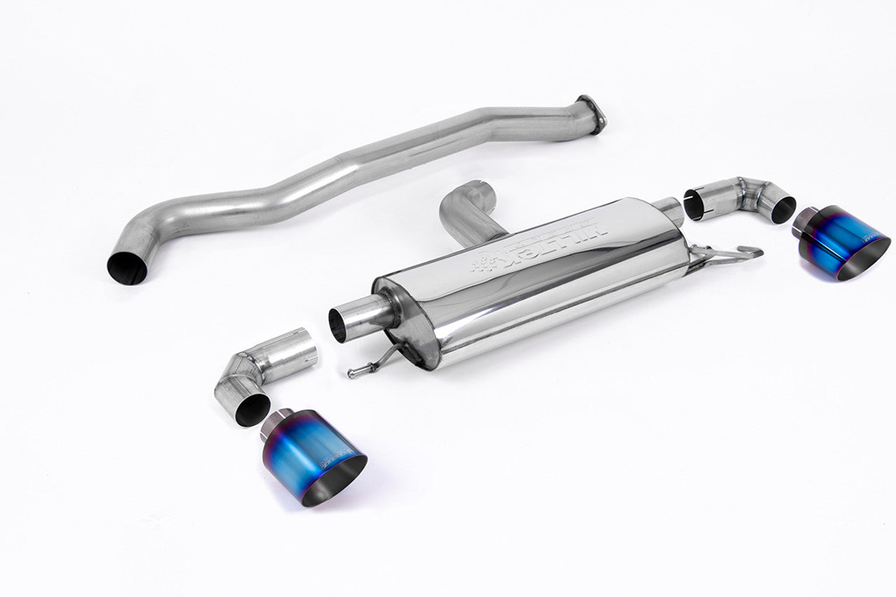 Milltek Toyota Yaris GR & GR Circuit Pack 1.6T (OPF/GPF Models Only) 2020-2023 Particulate Filter-back Exhaust