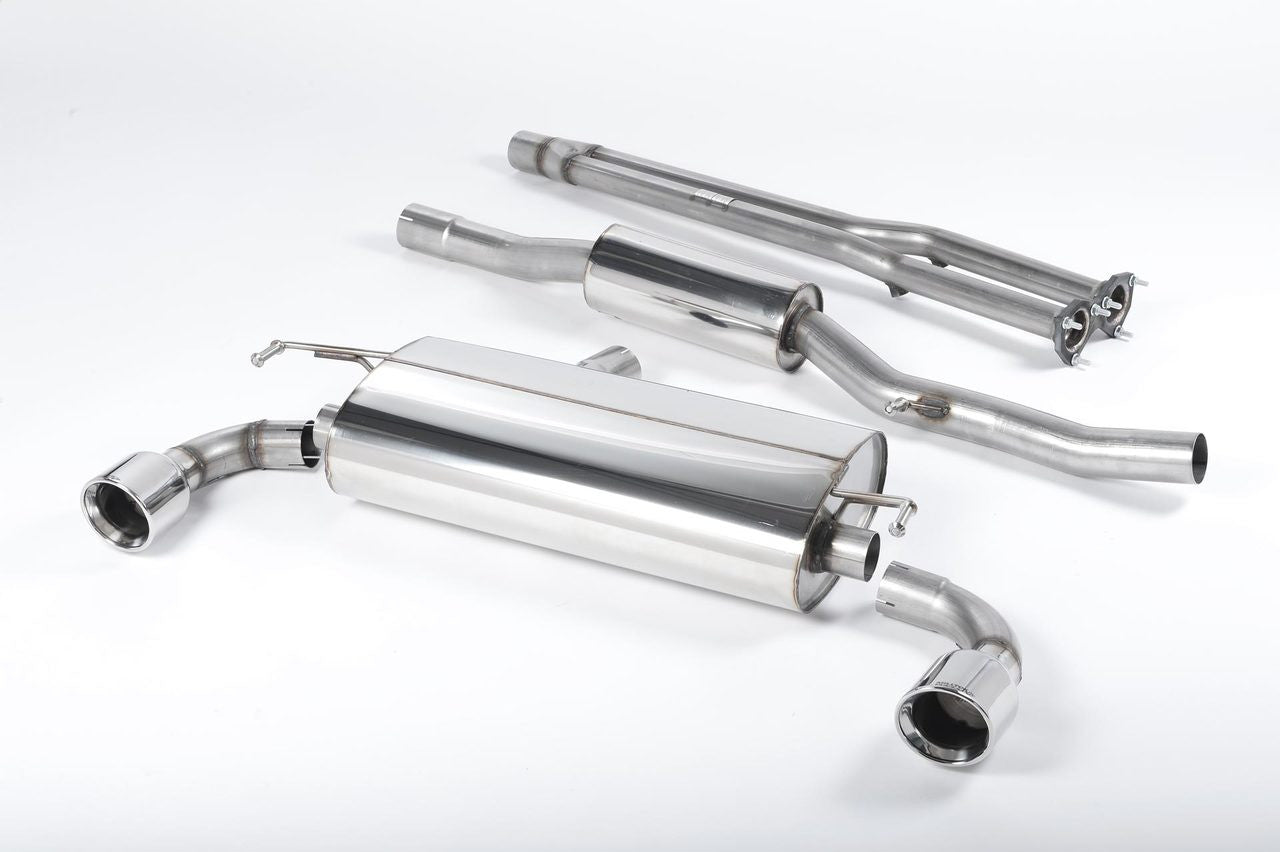 Milltek Volkswagen Golf Mk4 R32 3.2 V6 4WD 2002-2005 Cat-back Exhaust - Resonated - SSXVW0024